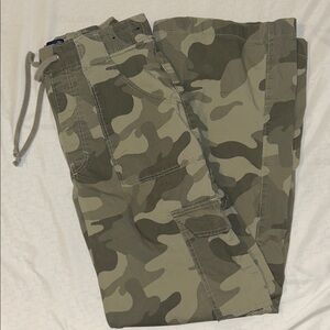 Hollister Camo Baggy Cargo Pants